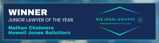 SLS Awards – Junior Lawyer of the Year (Nathan Chalmers)