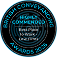 British Conveyancing Awards – Best Place to Work (Law Firms)