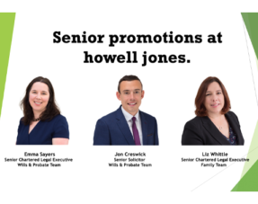 Senior promotions at Howell Jones