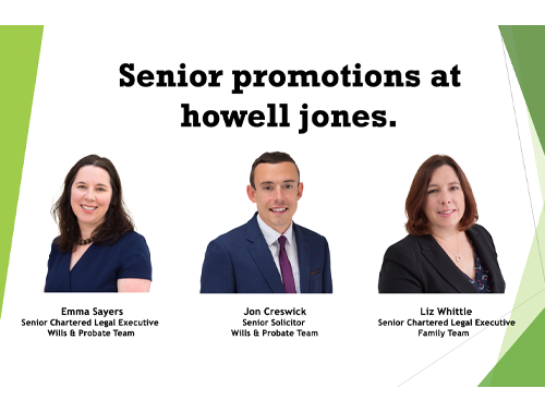 Senior promotions at Howell Jones